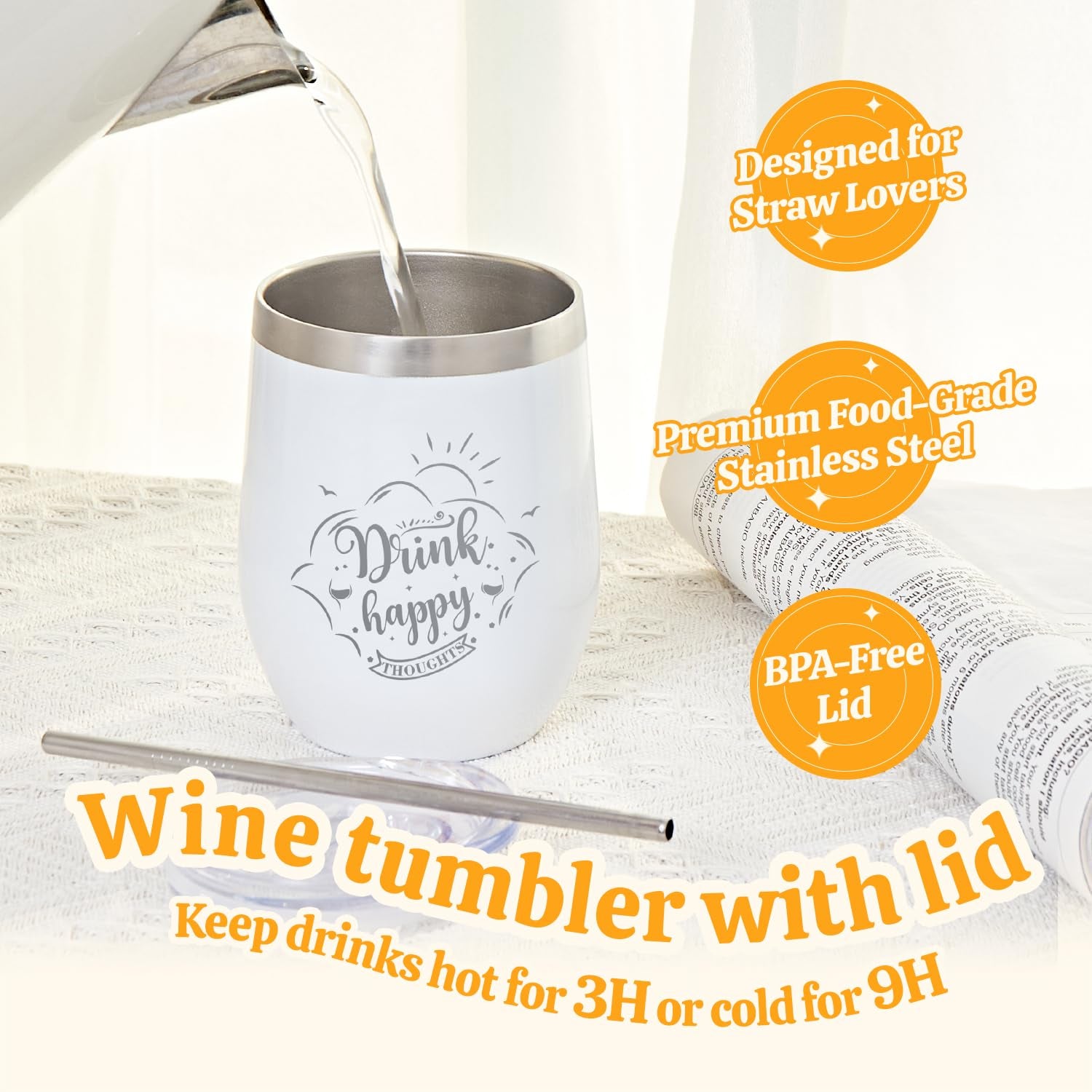 BFFLOVE Spa Gift Set for Women, Sister, Best Friends | Birthday, Valentine'S Day Gifts | Vanilla Bath and Body Set 6Pcs