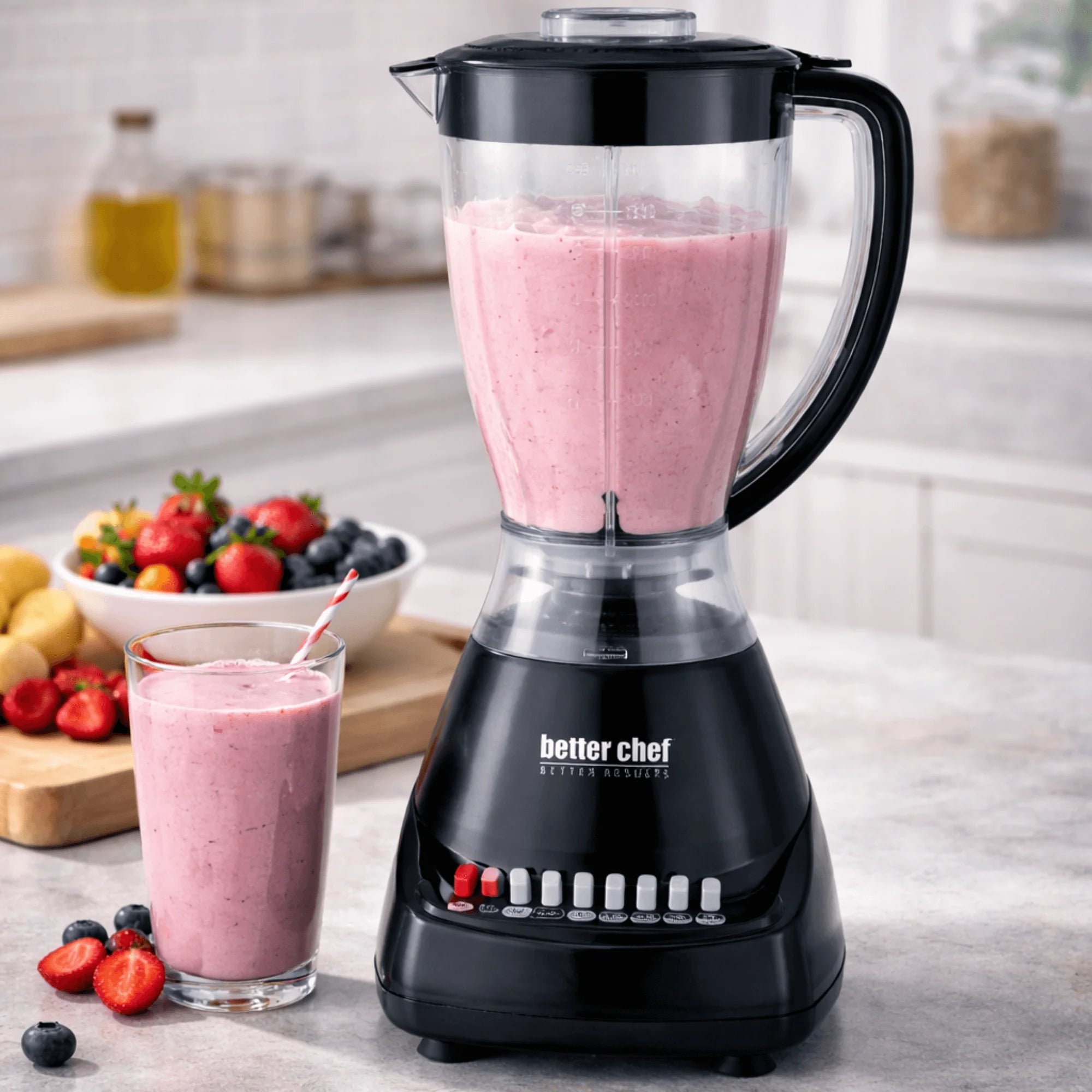 Better Chef 10-Speed 400W Plastic Jar Blender